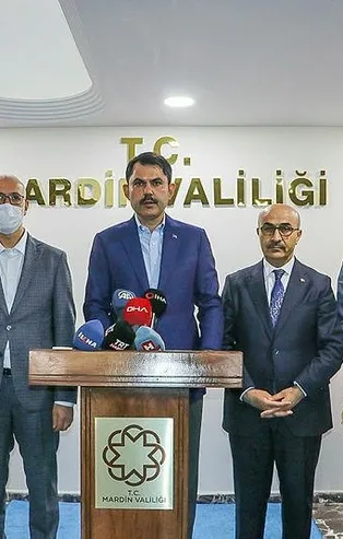 Çevre ve Şehircilik Bakanı Murat Kurum: Antik kent Mardin’de tarihi yapıların dokusunu bozan yapıları temizleyeceğiz