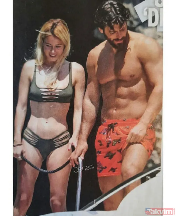 Can Yaman aşka geldi! Sevgilisi Diletta Leotta ile dudak dudağa yakalandı o kareler sosyal medyaya bomba gibi düştü - 12