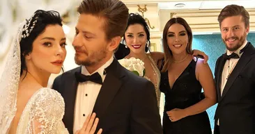 Merve Boluğurdan tapulu kocasıyla ilk poz! Aslı Hünel düğünde 10 tam altın taktı sosyal medya yıkıldı: Tam altın ne kadar?