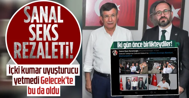 Gelecek Partisi Samsun teşkilatında sanal seks rezaleti!