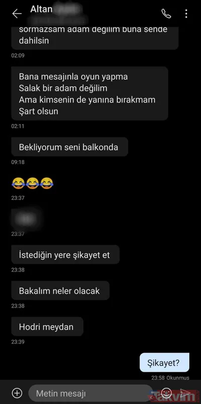 Tuzla'da yaşayan hostese eski sevgilisi dehşeti yaşattı! 'Seni kimseye yar etmem keserim' - 7