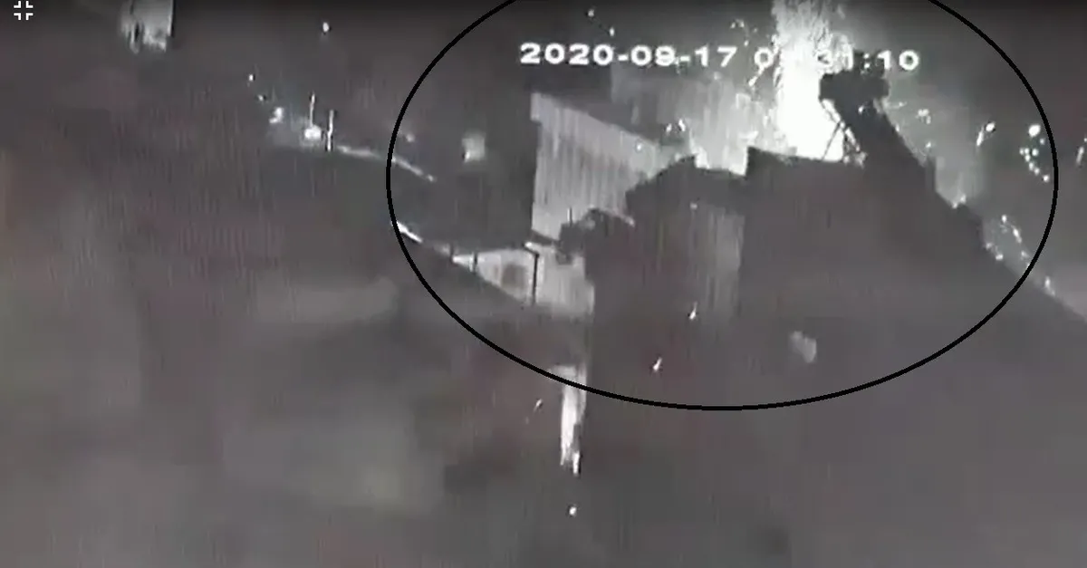 İzmir’de patlayan tüp mahalleyi sokak alanına çevirdi! İşte o anlar