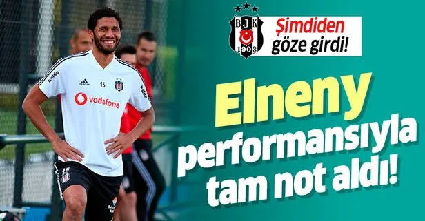 Beşiktaş’ın yeni transferi Elneny performansıyla göz doldurdu
