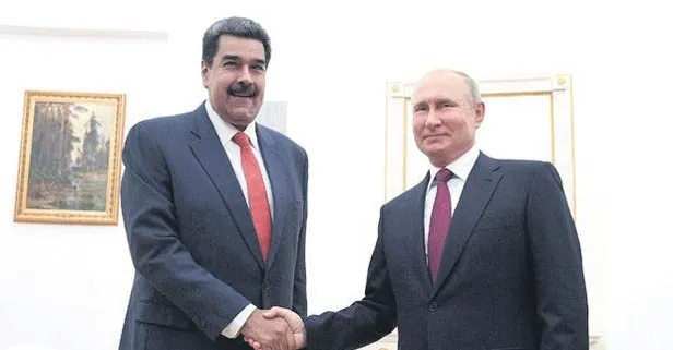 Putin’den Nicolas Maduro'ya destek