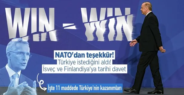 NATO Zirvesi’nde Türkiye’ye teşekkür