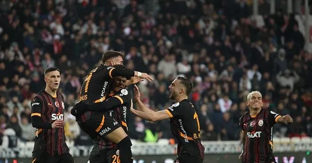 85 dakika 10 kişi oynayan Cimbom Sivas’ı geriden gelip yıktı! Fener’le farkı 6’ya çıkardı