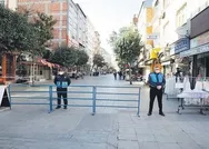 İstanbul Esenlerde Coronavirüs tedbirleri kapsamında 2 cadde kapatıldı