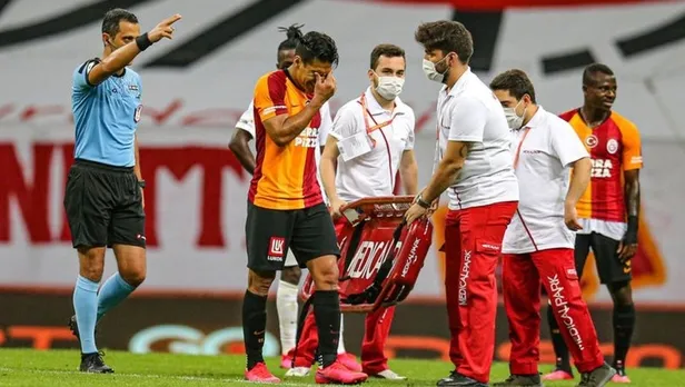 Galatasaray'dan Radamel Falcao açıklaması | Gaziantep FK maçında sakatlanmıştı-1