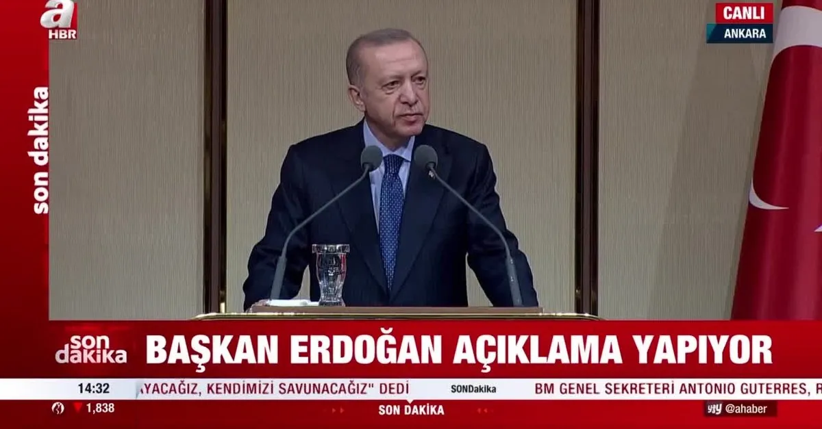 Başkan Erdoğan'dan Rusya'ya işgal tepkisi