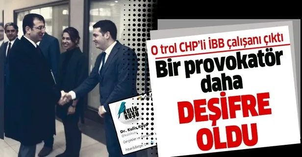 O troll CHP’li İBB çalışanı çıktı