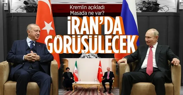 Astana formatında Türkiye-Rusya ve İran arasında Yedinci Üçlü Zirve! Kremlin’den Erdoğan - Putin görüşmesine ilişkin flaş açıklama