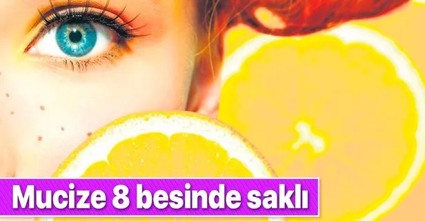 Mucize 8 besinde saklı