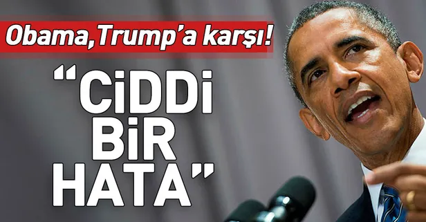 ABD'nin eski Başkanı Obama, Trump'ın İran'a dair nükleer kararını eleştirdi
