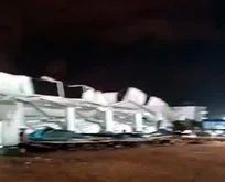 Hatay’da fırtına konteyner kentleri vurdu!