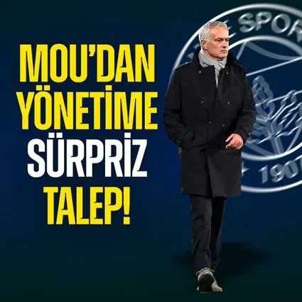 Mourinho’dan yönetime sürpriz talep!