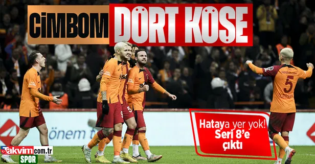 Cimbom dört köşe! Galatasaray 4-0 Hatayspor | MAÇ SONUCU