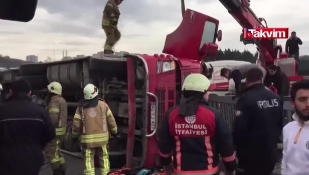 TEM'de korkunç kaza! Trafik kilit