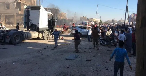 Azez'de hain saldırı! 5 ölü, 85 yaralı