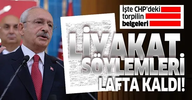 Kılıçdaroğlu'nun liyakat söylemleri lafta kaldı!