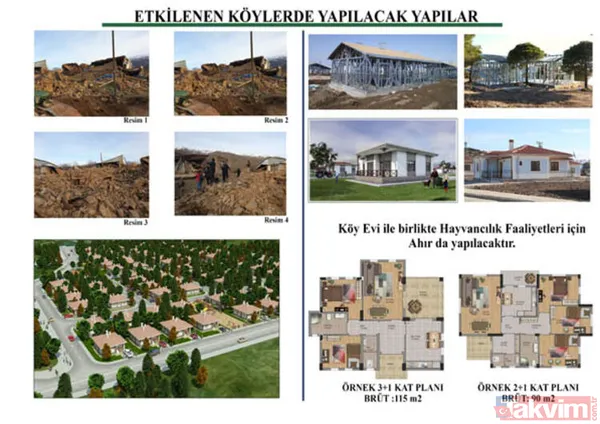 Bakanlık Elazığ'daki 6.8'lik deprem sonrası harekete geçti! Depremzedeler bu evlere yerleşecek - 15