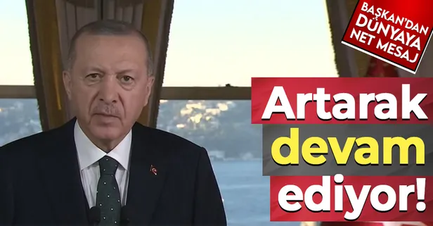 Son dakika: Başkan Erdoğan'dan OECD'ye iş birliği mesajı