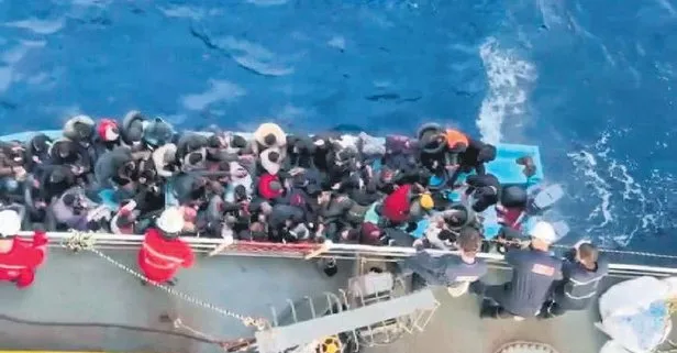 Tunus’tan Malta’ya geçmeye çalışan 120 göçmen, boğulmaktan son anda kurtarıldı