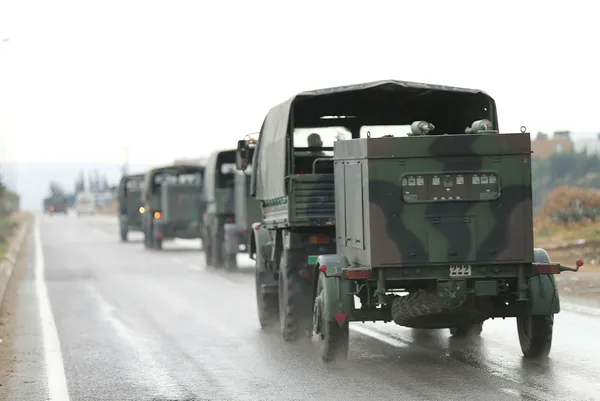 Suriye sınırına askeri sevkiyat-4