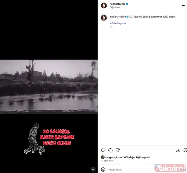 Ünlü isimlerden 30 Ağustos Zafer Bayramı’na özel paylaşımlar! Esra Erol, Müge Anlı, Seda Sayan... - 11