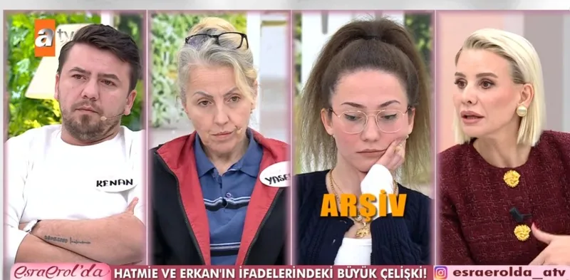 Esra Erol'da programı (Ekran görüntüsü)