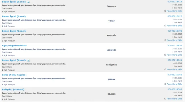 18 Ekim İŞKUR açık iş ilanları! İŞKUR en az ilkokul mezunu kamu personeli alımı başvuru şartları nedir?-3