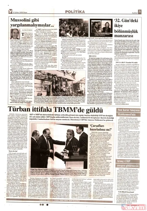 Bu günlere kolay gelinmedi! İşte 2008'de başörtüsüne karşı atılan utanç manşetleri - 20