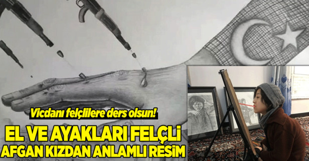afgan kizdan anlamli resim