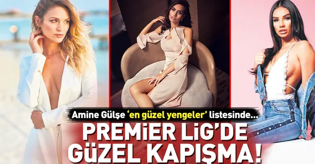 Amine Gülşe İngiltere'de 'en güzel yengeler' listesine girdi