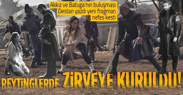 Destan 2. son bölüm reytinglerde zirveye kuruldu! Akkız ve Batuga buluştu milyonlar ekran başına kilitlendi! İşte Destan 3. bölüm fragmanı...