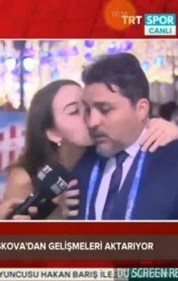 Trt Spor yorumcusunun zor anları!