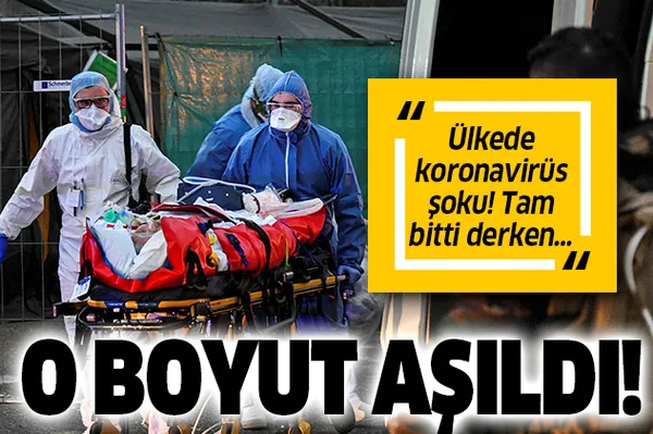 Son dakika: Ülkede koronavirüs şoku! O boyut aşıldı!-1