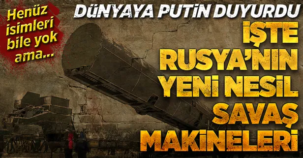İşte Rusya'nın yeni nesil savaş makineleri