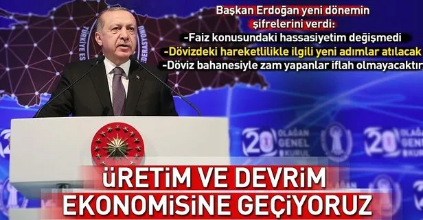 Son dakika: Başkan Erdoğan TESK Genel Kurulu’nda konuştu