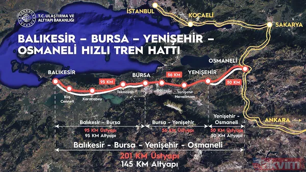 Bursa Ankara İstanbul... Mesafeler kısalacak! Ulaştırma ve Altyapı Bakanı Uraloğlu YHT için tarih verdi - 7