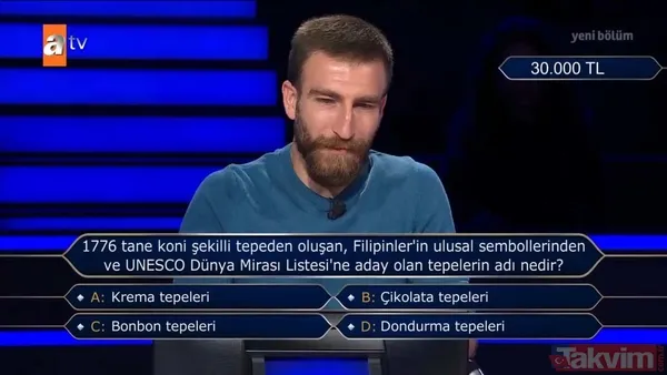 atv'de Kenan İmirzalıoğlu'nun sunduğu Kim Milyoner Olmak İster'de dikkat çeken Mustafa Kemal Atatürk sorusu - 44
