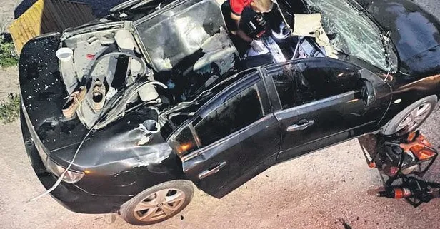 21. kattan otomobilin üzerine düşen adam hayatını kaybetti