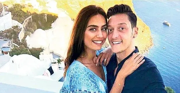 Mesut Özil’den Amine Gülşe’ye 15 milyonluk düğün hediyesi