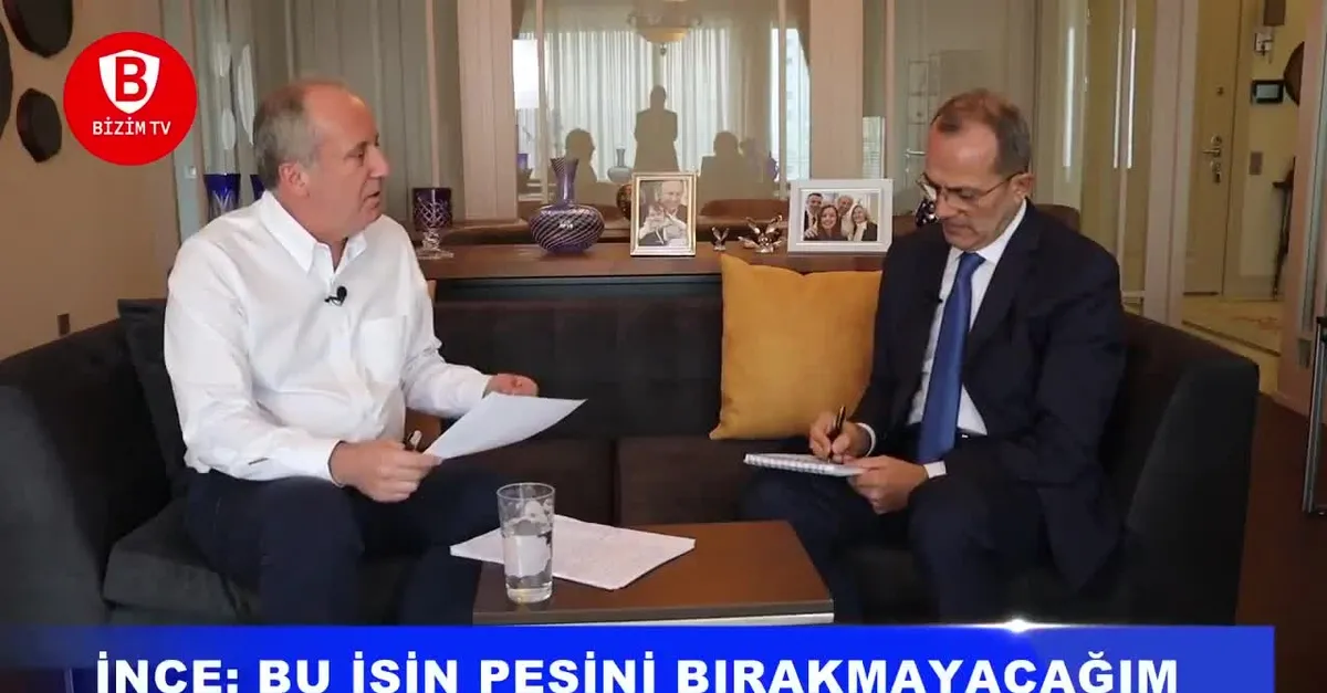 CHP’li İnce, Kılıçdaroğlu’nu kumpas kurmakla suçladı!