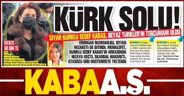 Başkan Erdoğan’a hadsiz sözlerle hakaret eden Sedef Kabaş tutuklanınca muhalefete gün doğdu!