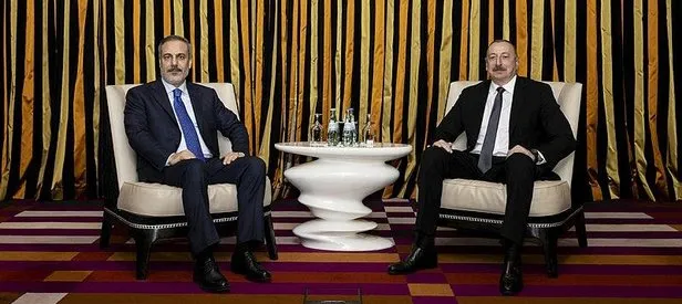 Fidan, Aliyev ile görüştü