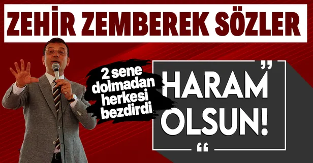 İBB’nin eski müdüründen Ekrem İmamoğlu’na zehir zemberek sözler: Haram olsun!