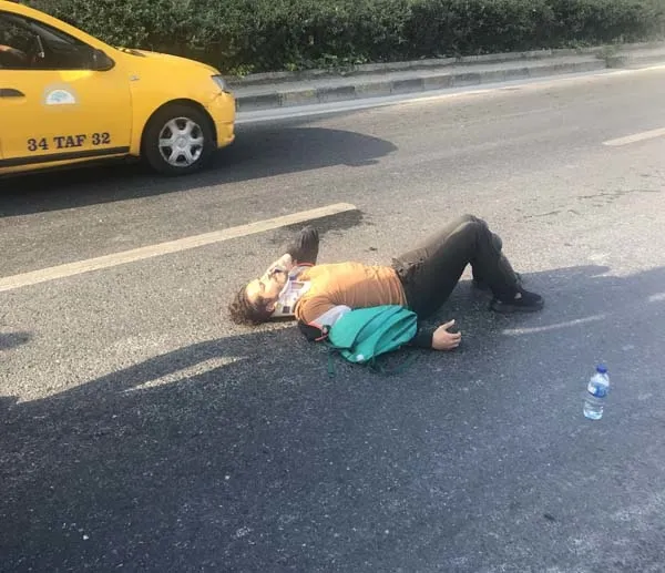 Ünlü tiyatrocu Direnç Dedeoğlu eşiyle birlikte kaza geçirdi! Direnç Dedeoğlu: ''Lütfen beni eşimle aynı hastaneye götürün''-2
