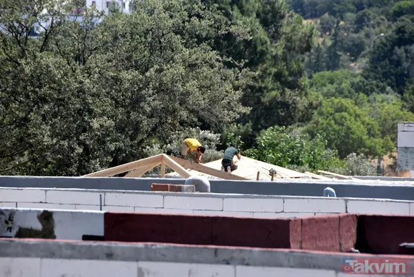 Turizm cenneti Bodrum'da yasağa rağmen inşaatlar sürüyor - 12