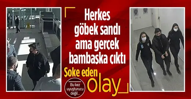 İstanbul Havalimanı’nda şoke eden olay! Herkes göbek sandı ama kilolarca altın çıktı