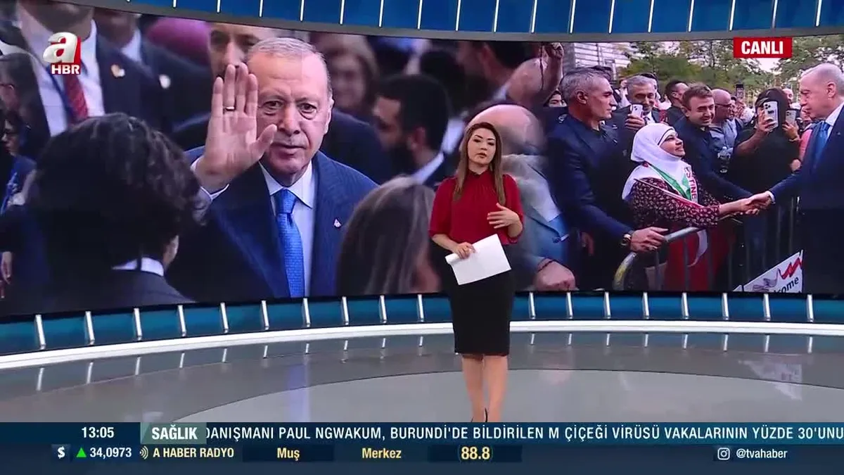 Başkan Erdoğan BM Genel Kurulu için ABD’de